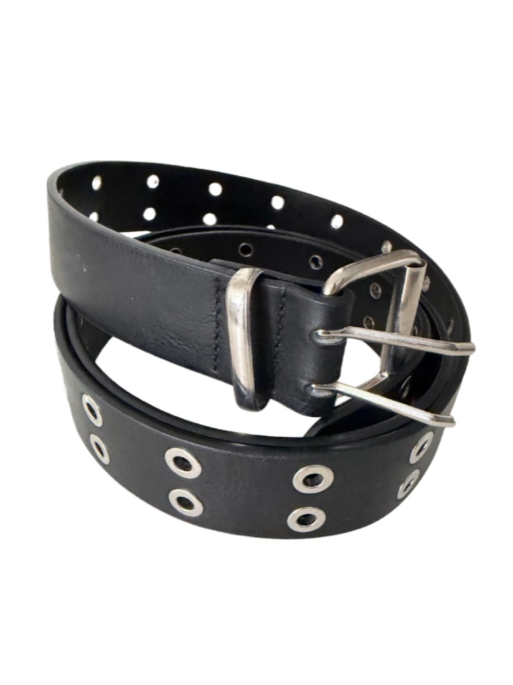 Torrid 4X Black Double-Prong Grommet Belt